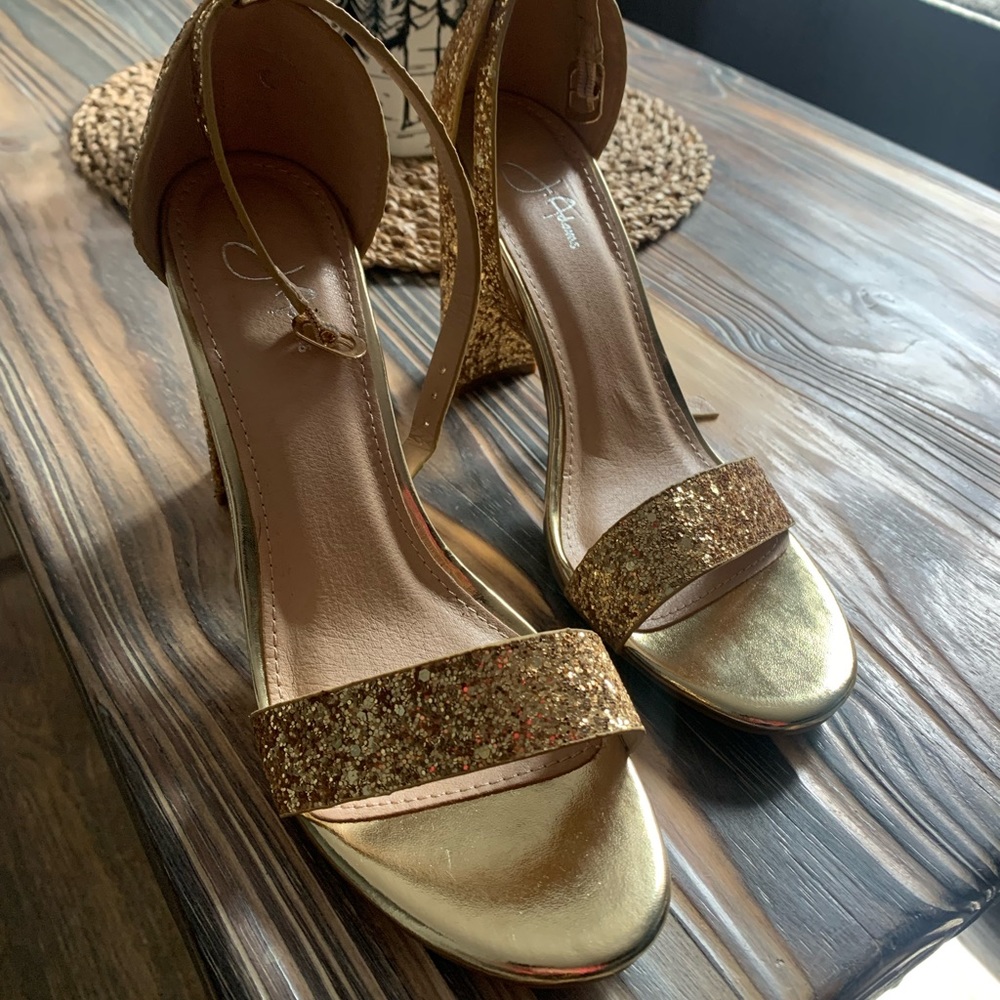 J. Adams Shirley Heels for Women - Ankle Strap High Heel Dressy Sandals